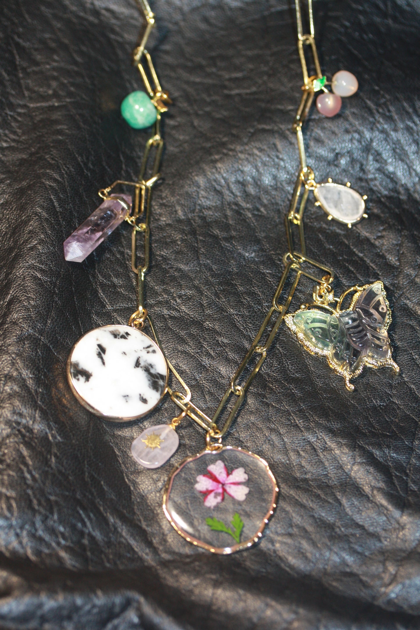 A Numero Uno Charmed Delight Necklace - One only