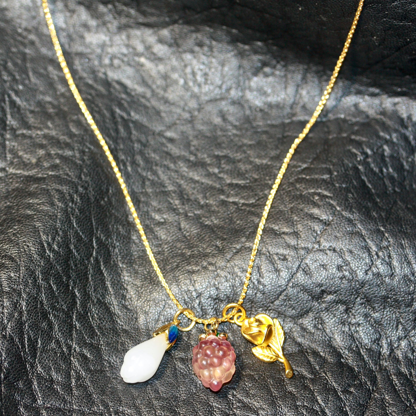 A Trio Charmed Delight Necklace