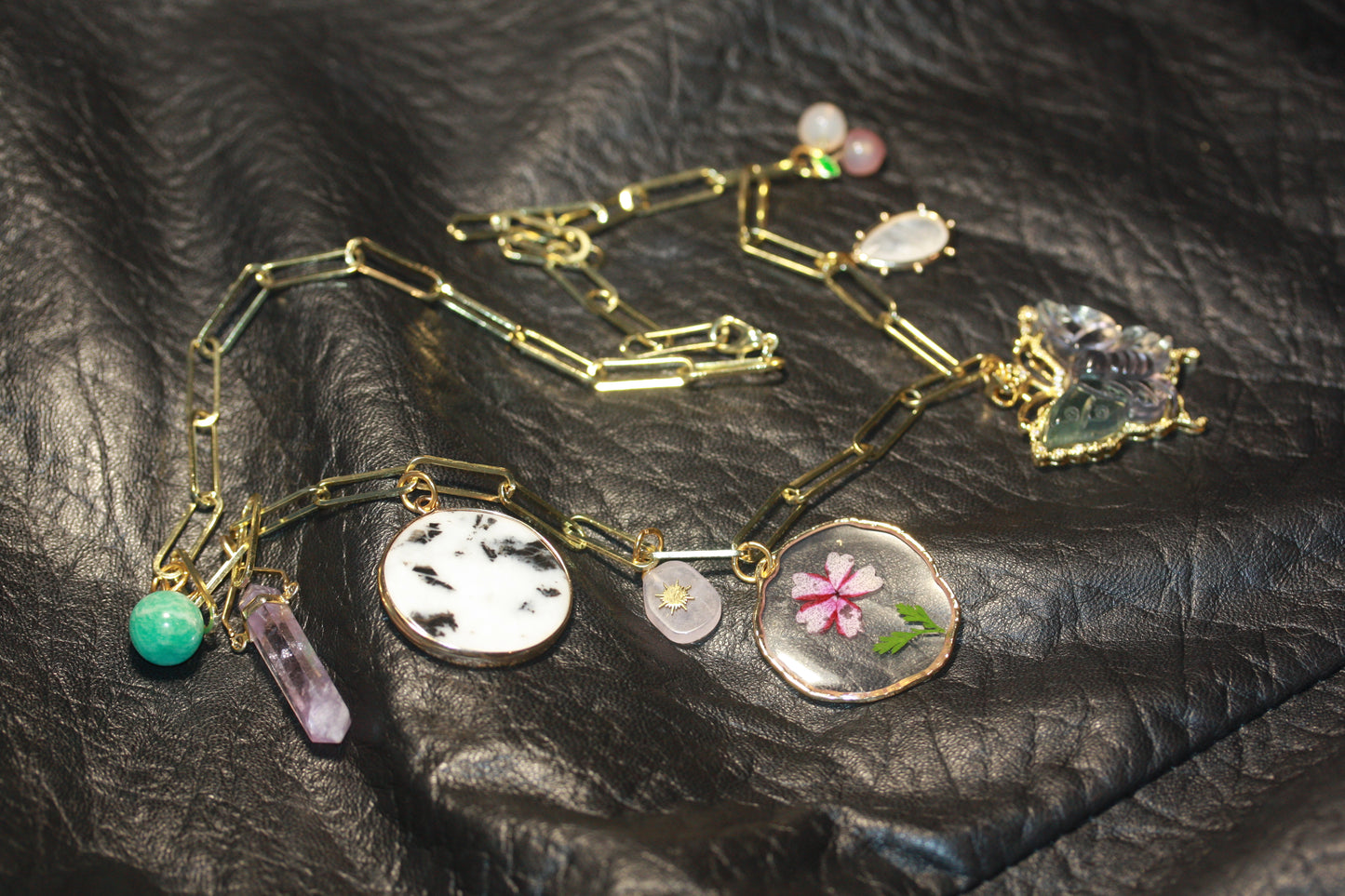 A Numero Uno Charmed Delight Necklace - One only