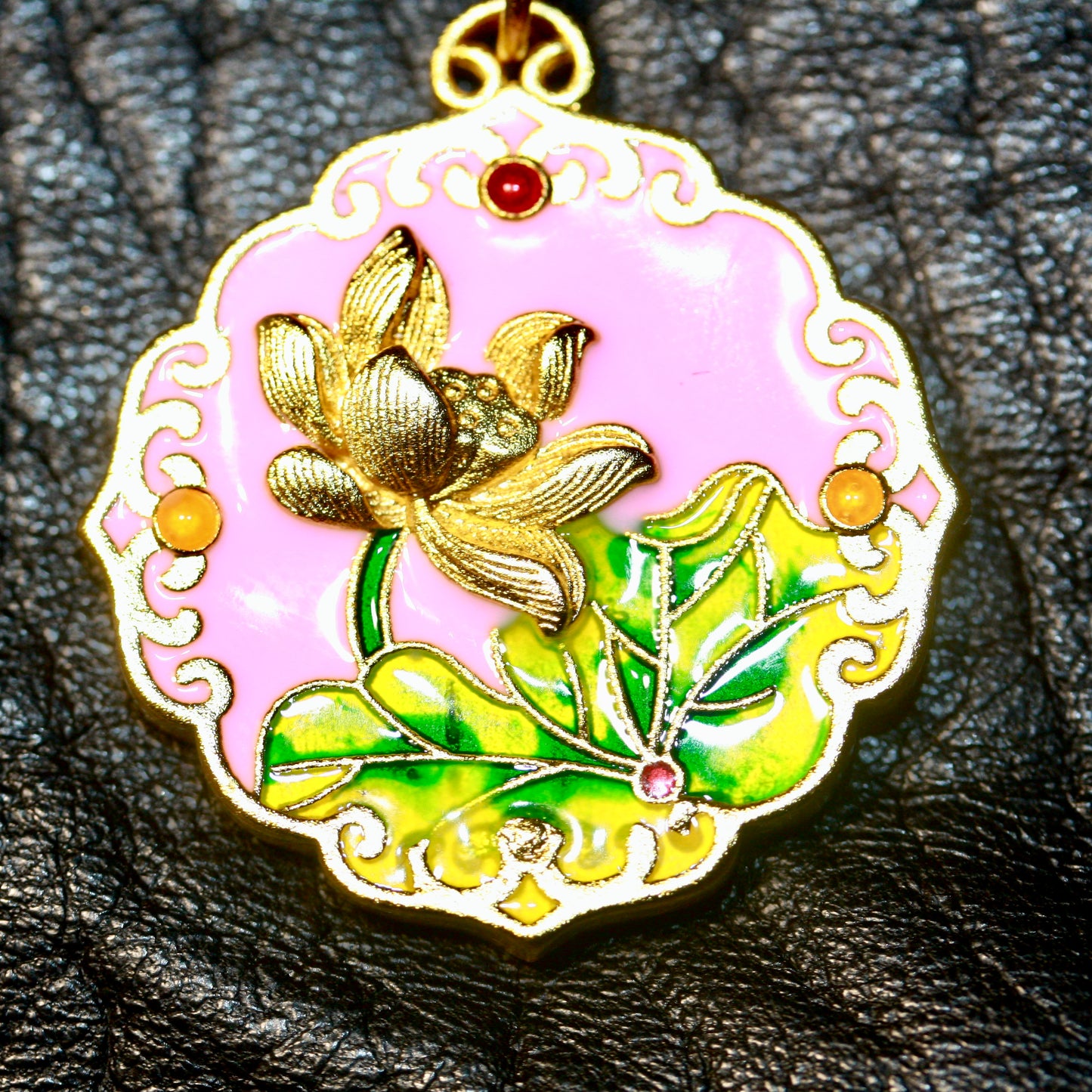 A Golden Charmed Delight Necklace - One only